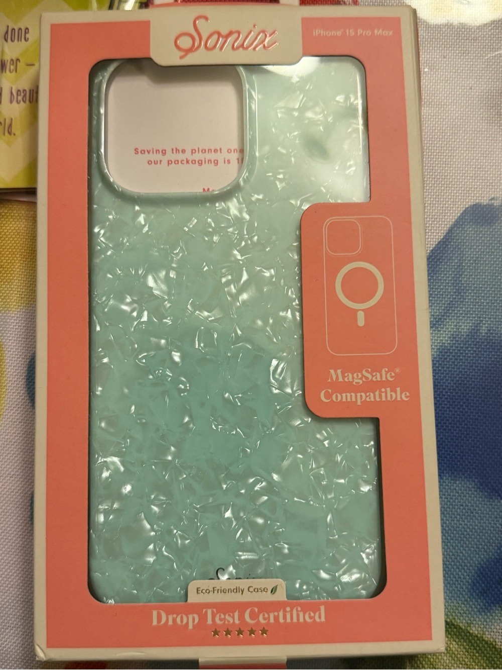 Sonix MagSafe Compatible iPhone 15 Pro Max Case - Sea Foam Shell